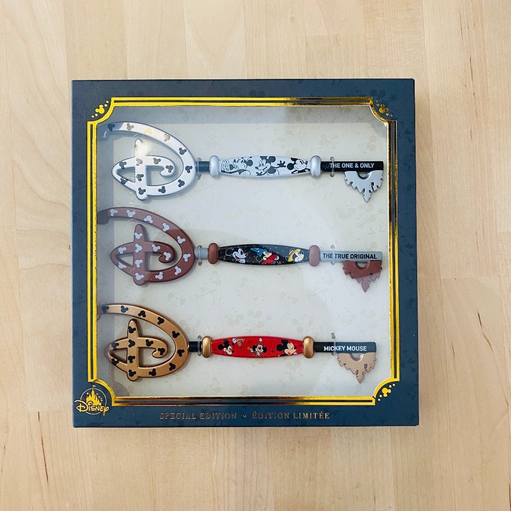 Disney Mickey Keys. Collectible Item. Never used or displayed. Sealed in package